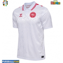 Dänemark Auswärtstrikot EM 2024 Kurzarm